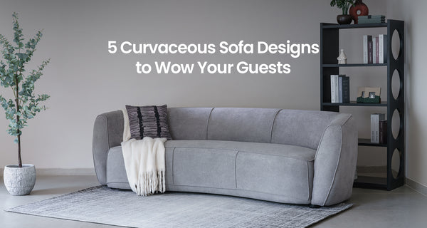 5 Curvaceous Sofa Designs to Wow Your Guests