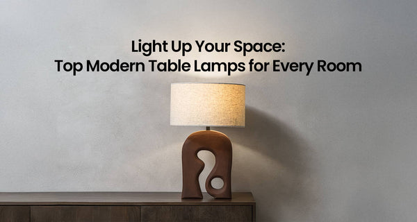 Welcome the Festive Season in Style with Modern Table Lamps