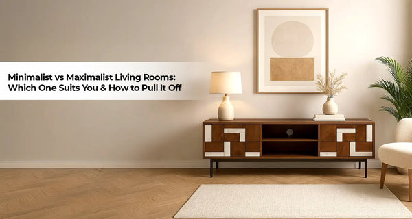 Minimalist vs Maximalist Living Rooms: Which One Suits You & How to Pull It Off