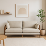 Savoy Curved Cane Sofa