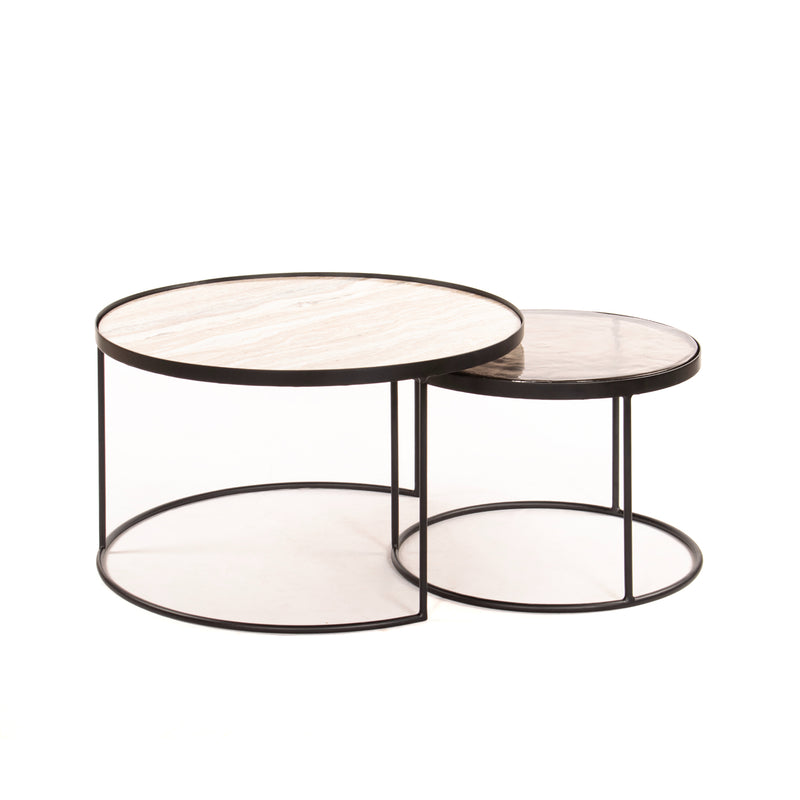 Gemstone Coffee Table - Set of 2