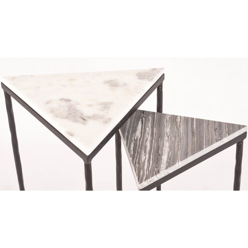 Triangle End Table - Set of 2