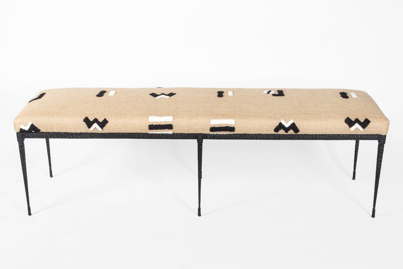 Hollywood Regency Bench