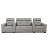 Linear 4 Seater Recliner Sofa