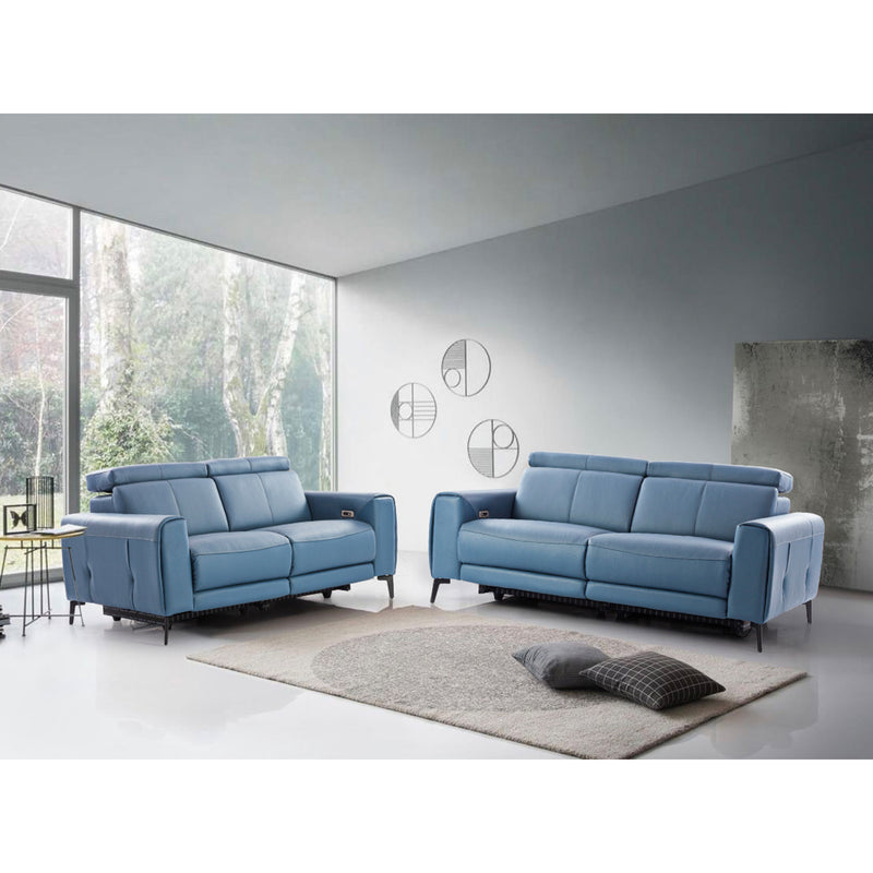 Pleat 2 Seater Recliner Sofa