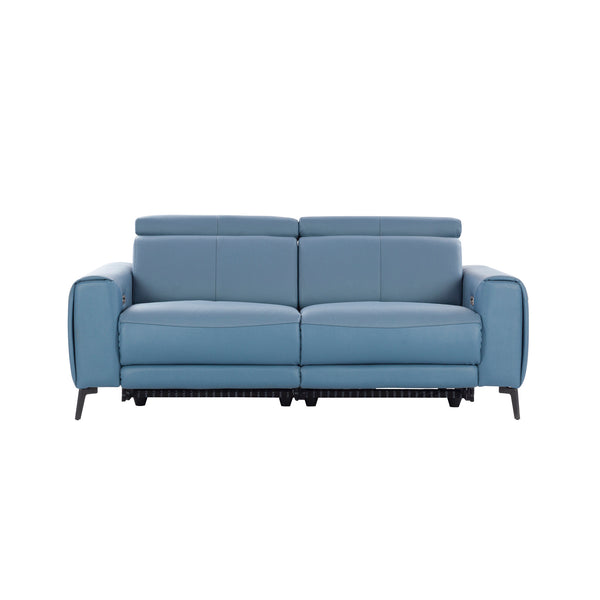 Pleat 3 Seater Recliner Sofa