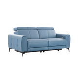 Pleat 3 Seater Recliner Sofa