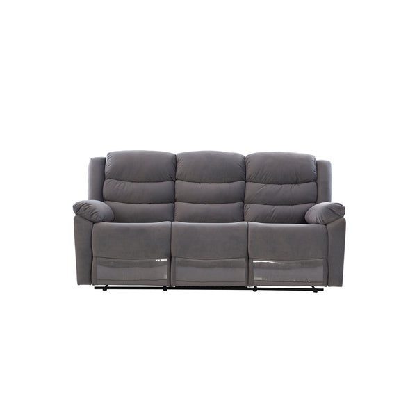 Nash 3 Seater Manual Recliner Sofa