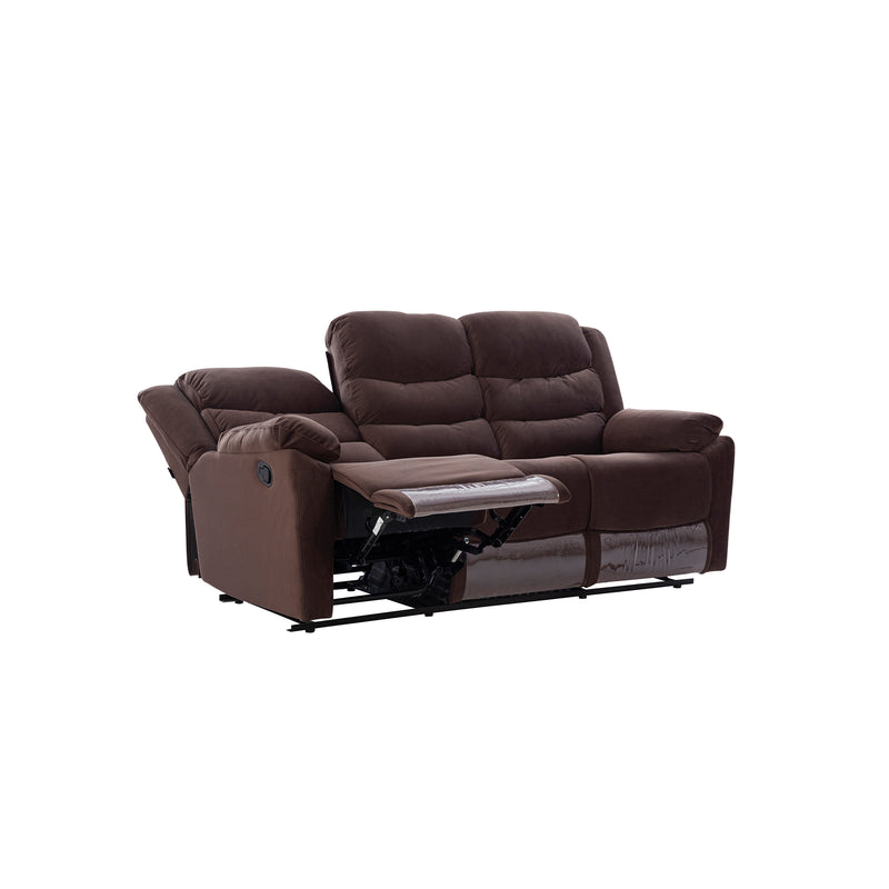Nash 3 Seater Manual Recliner Sofa