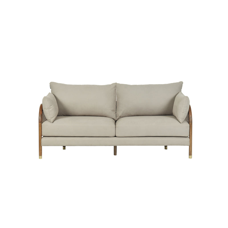 Savoy Curved Cane Sofa