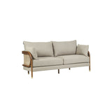 Savoy Curved Cane Sofa